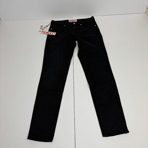 NWT Fiorucci Black Skinny Jeans Size 25 | Made in Tunisia